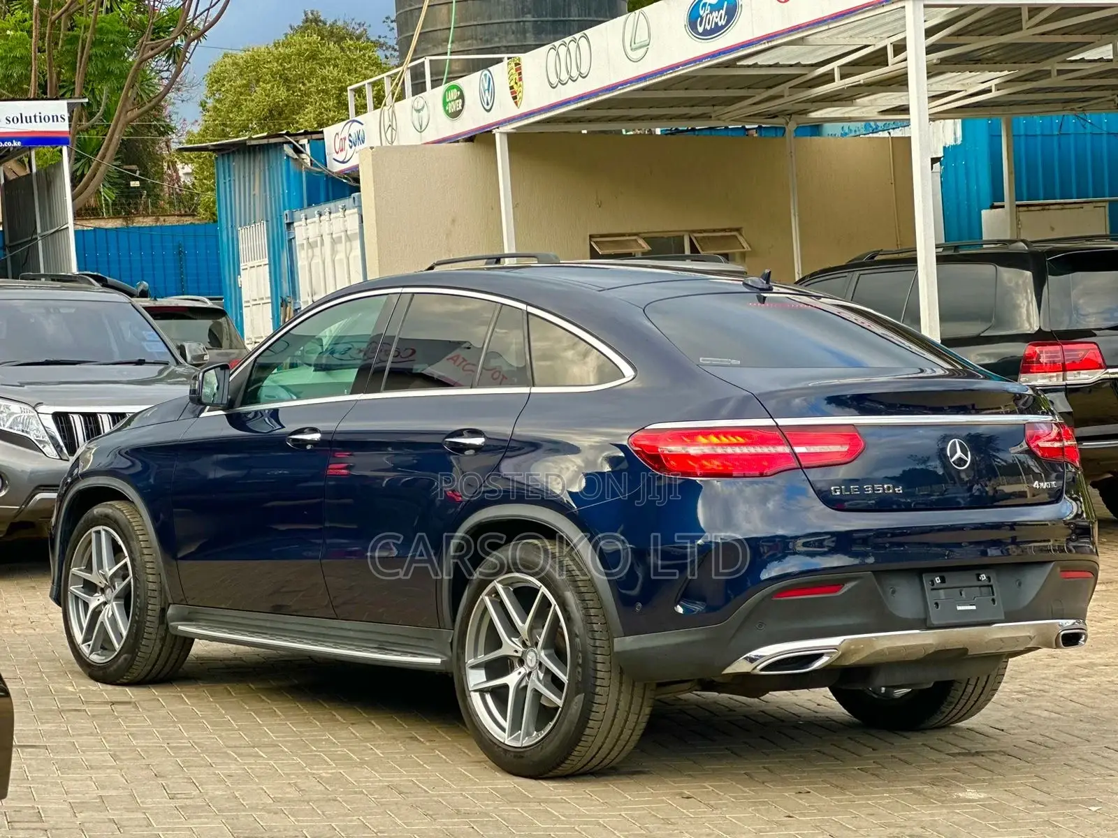 Mercedes-Benz GLE-Class 2016 Blue