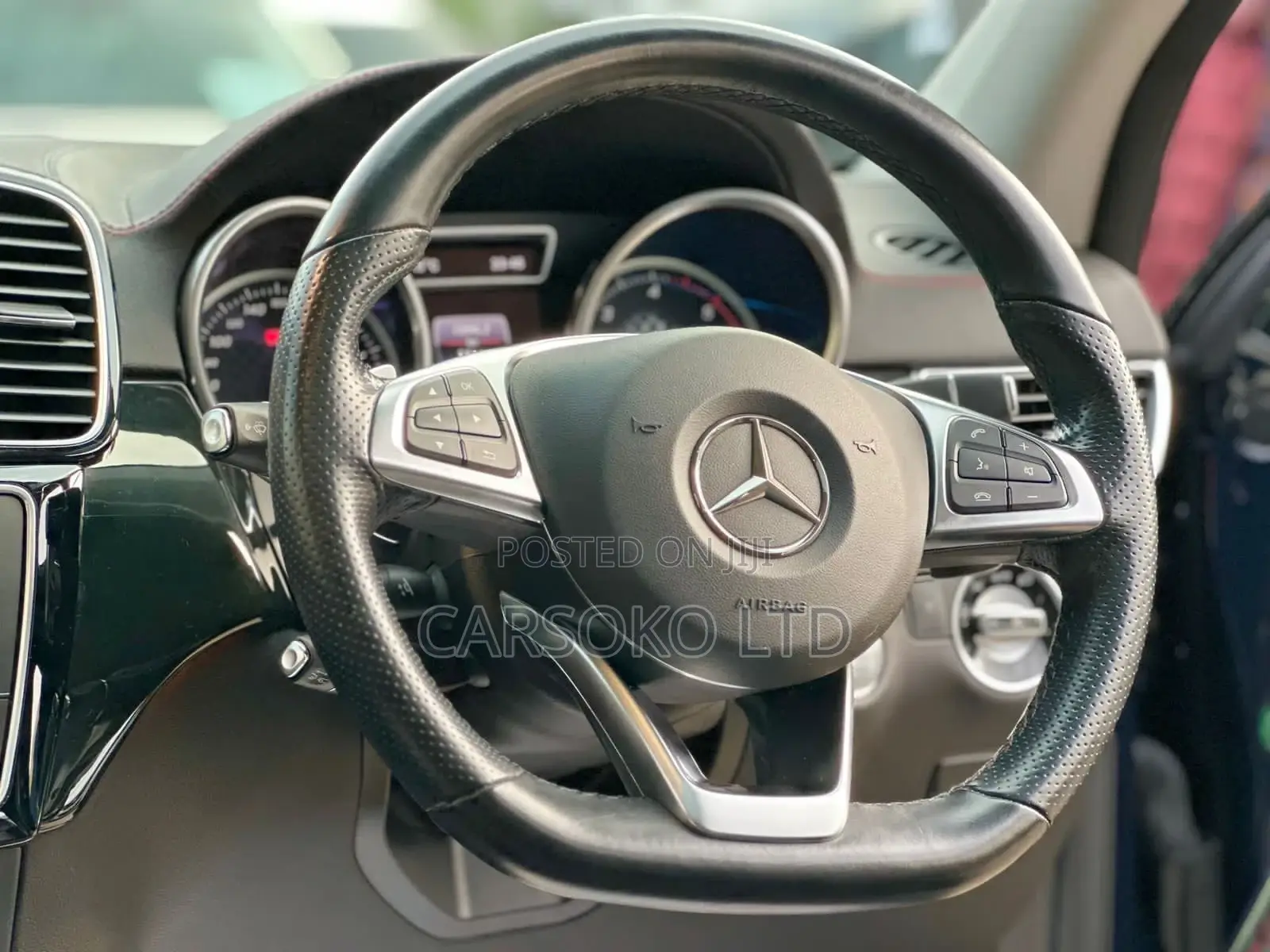 Mercedes-Benz GLE-Class 2016 Blue