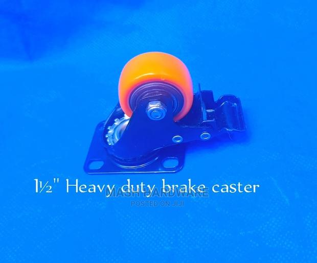 Heavy Duty 11/2"Caster Wheel With Brakes