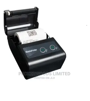 Generic Mini Portable Printer Black In Color