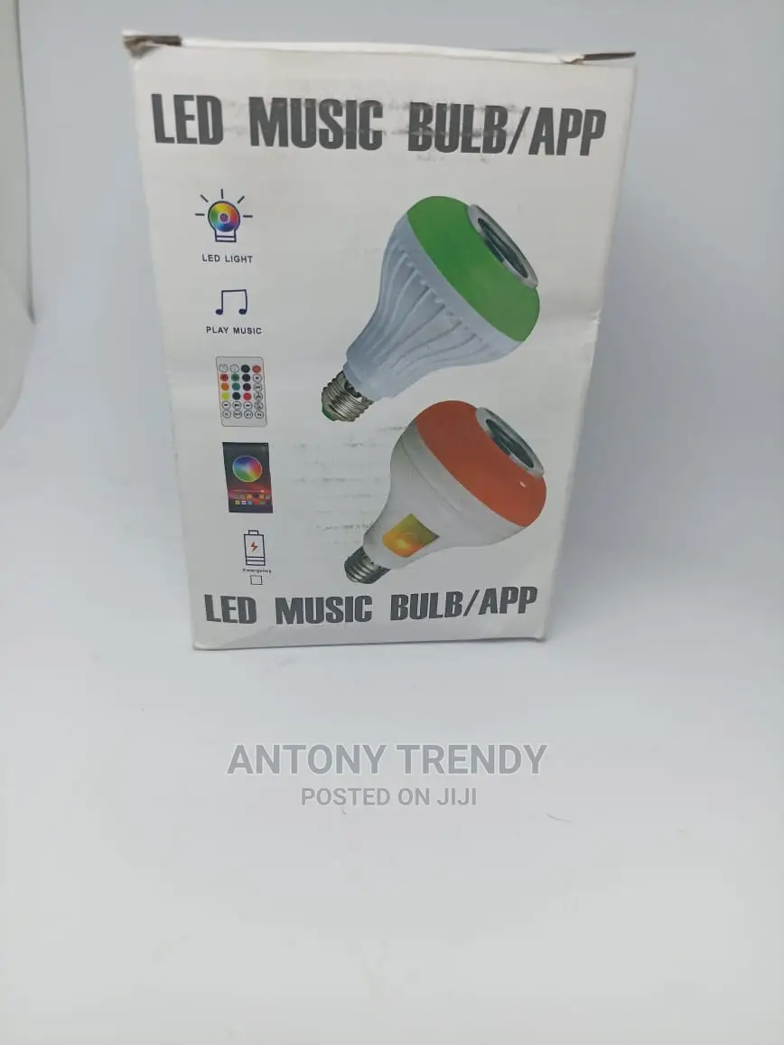 Bluetooth Music Bulb With a Remote