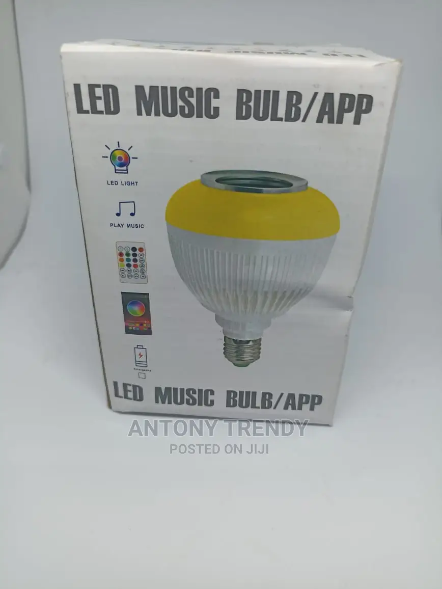 Generic Bluetooth Music LED Bulb Multi Color Speaker