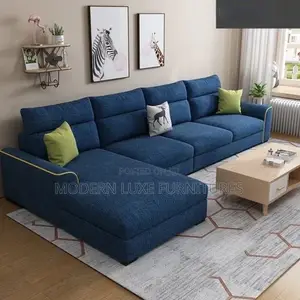 7 Seater L-Seat Sofa