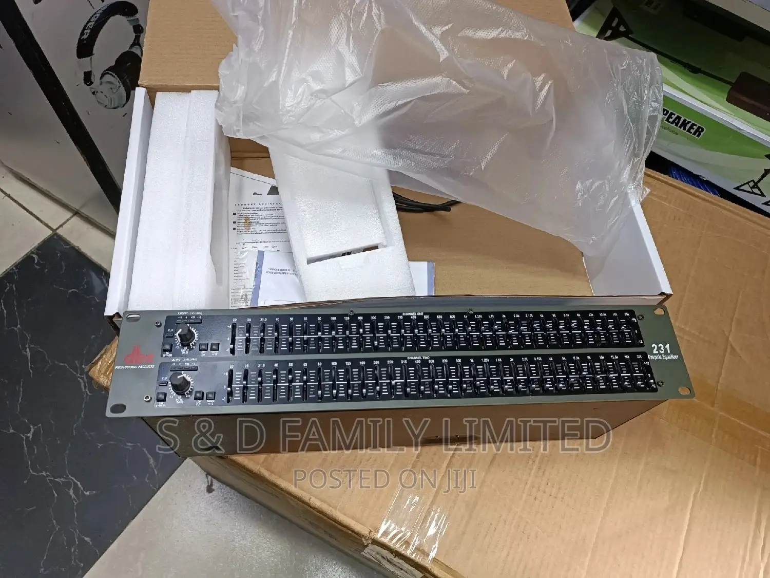 DBX 231 Dual Channel Equalizer