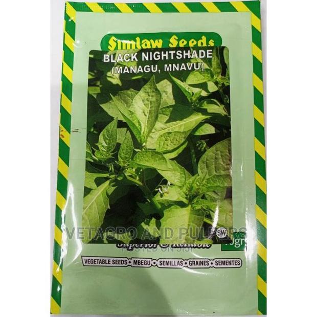Black Nightshade. (Managu) Seeds