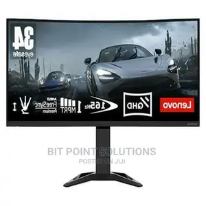 Lenovo G34w-30 34" Ultra Wide Wqhd Curved Gaming Monitor '