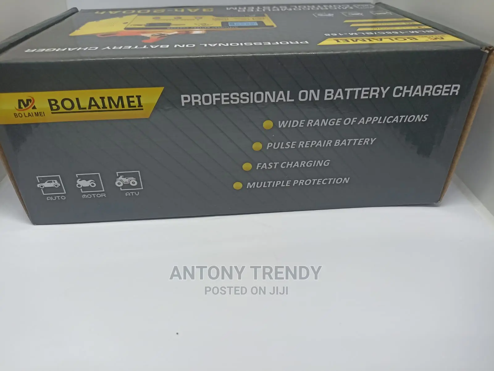 Portable Universal Automatic Smart Lead Acid Battery Charger