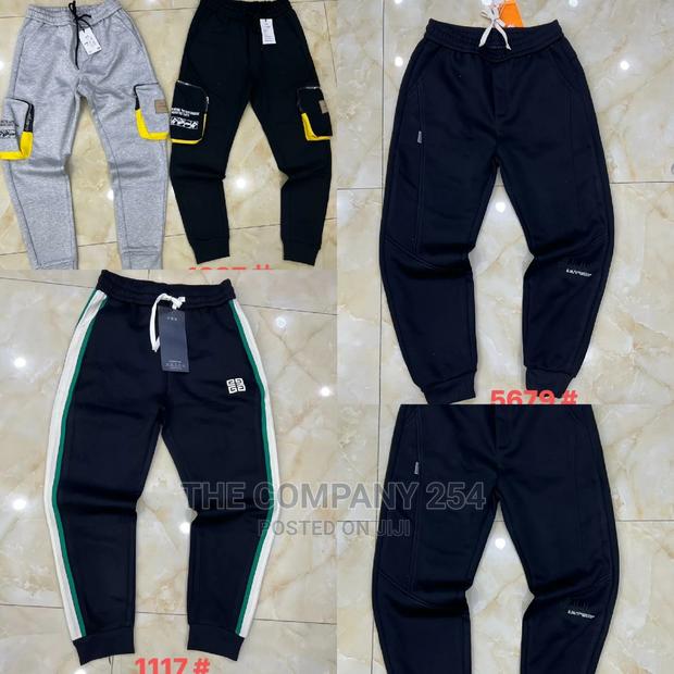Quality Unisex Designer Jogger Cargo Sweatpants - thumbnail 2