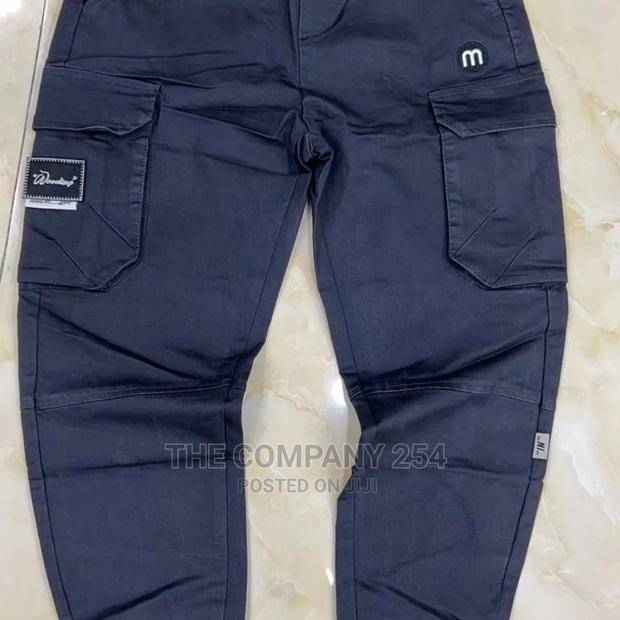 Quality Unisex Designer Jogger Cargo Sweatpants - thumbnail 4