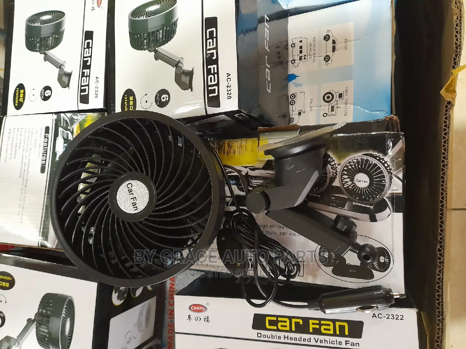 Universal Car Fan