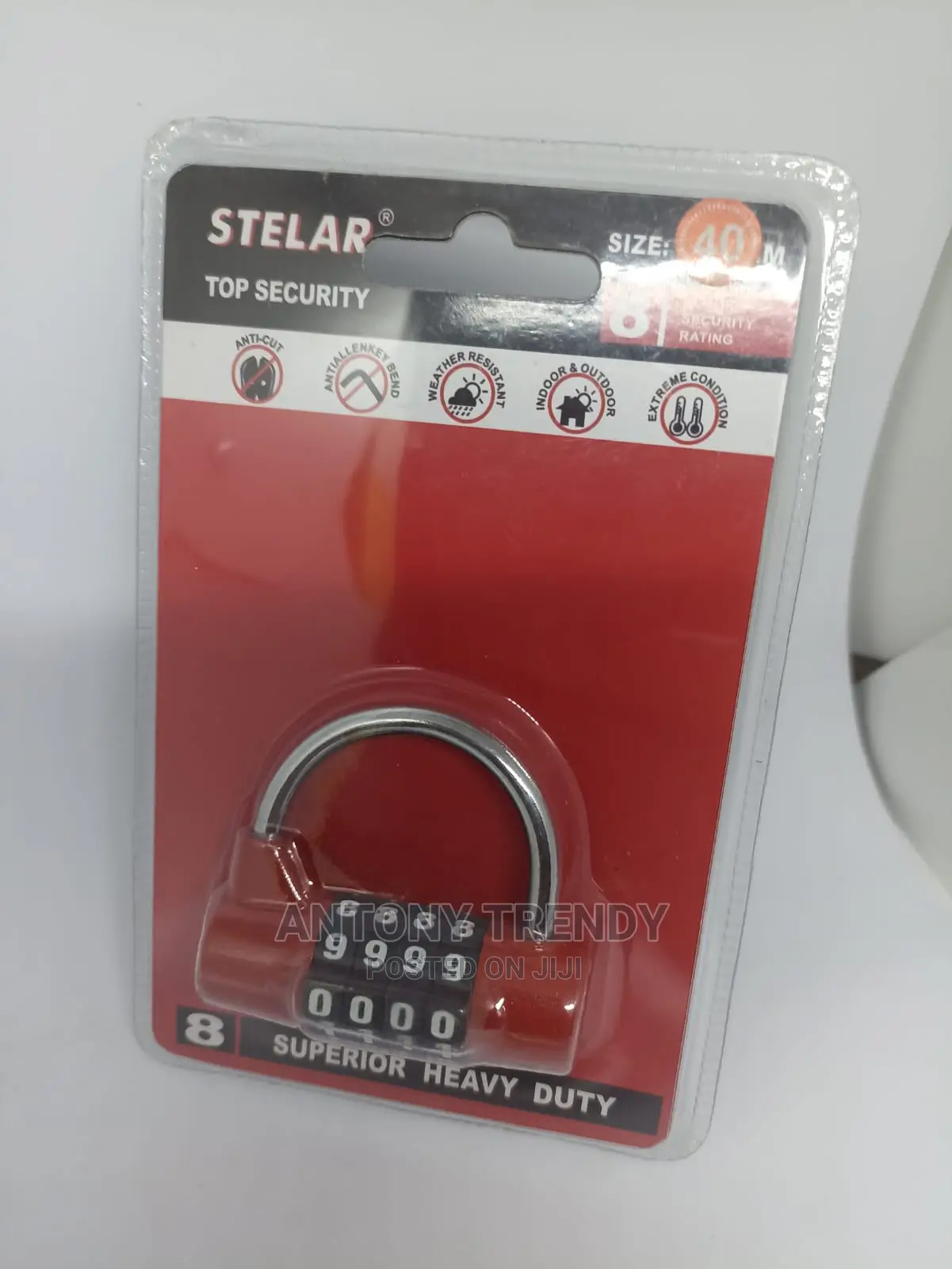 Generic Mini 5 Dial Digit Code Combination Padlock