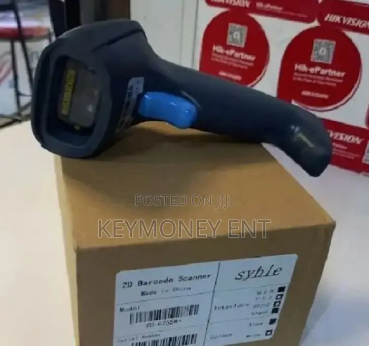 Syble Wireless Handheld 2D QR Code Barcode Scanner