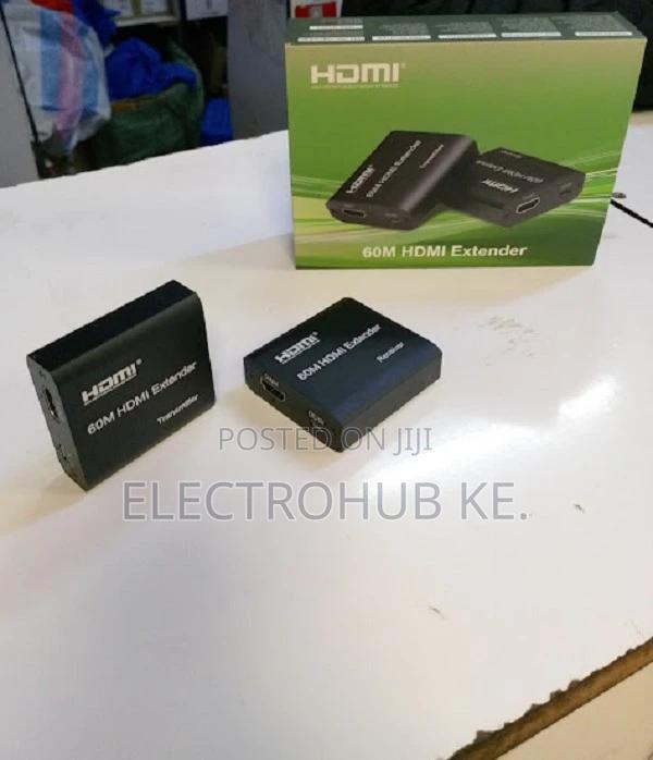 Improved 2023 60m Hdmi Extender Over Cat6 Hdmi Over Cat5/Cat