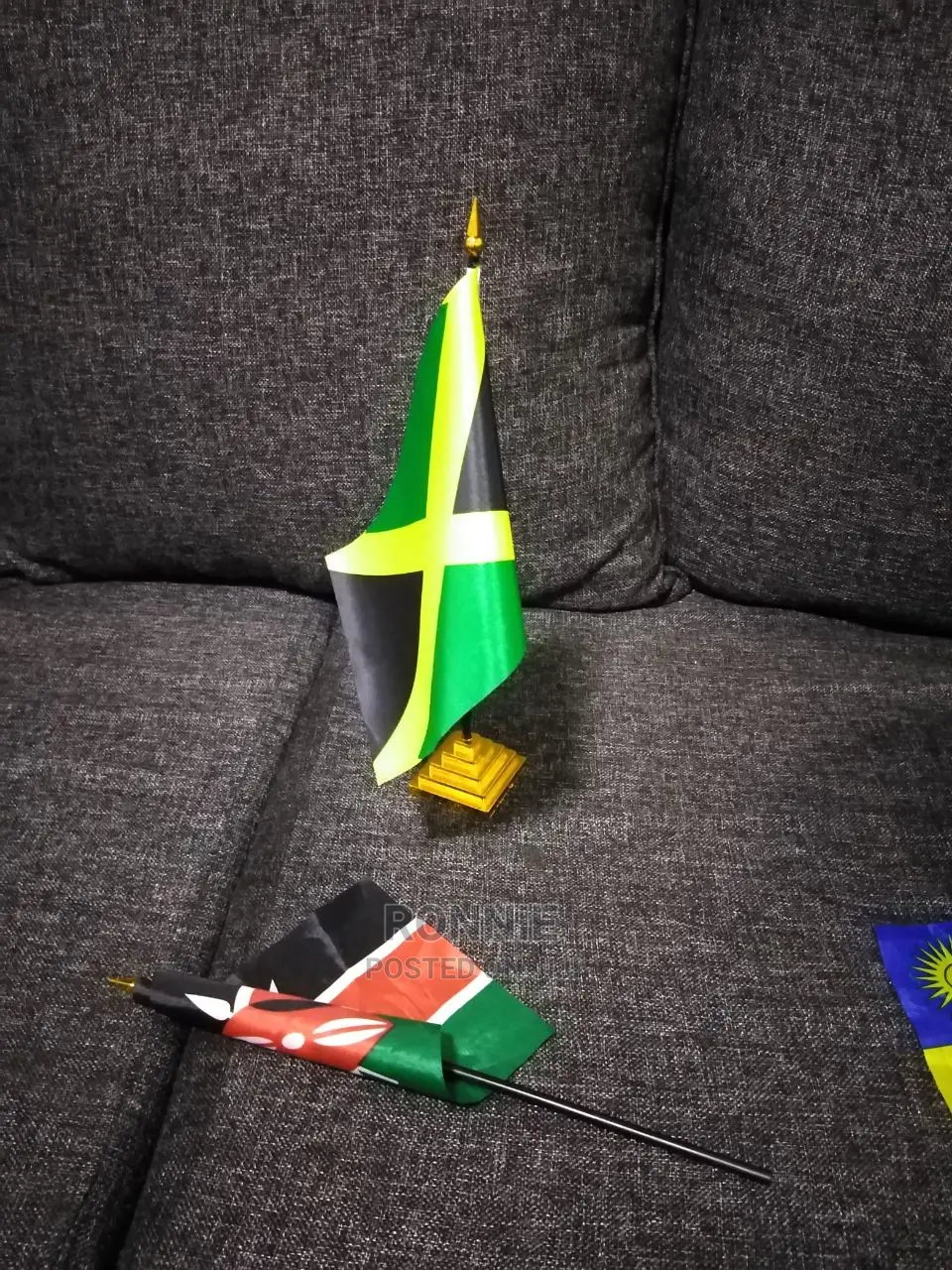 Jamaica Country Flag Detachable Stand Base