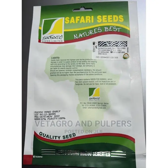 Radish Mino Early Long White Seeds 10gm