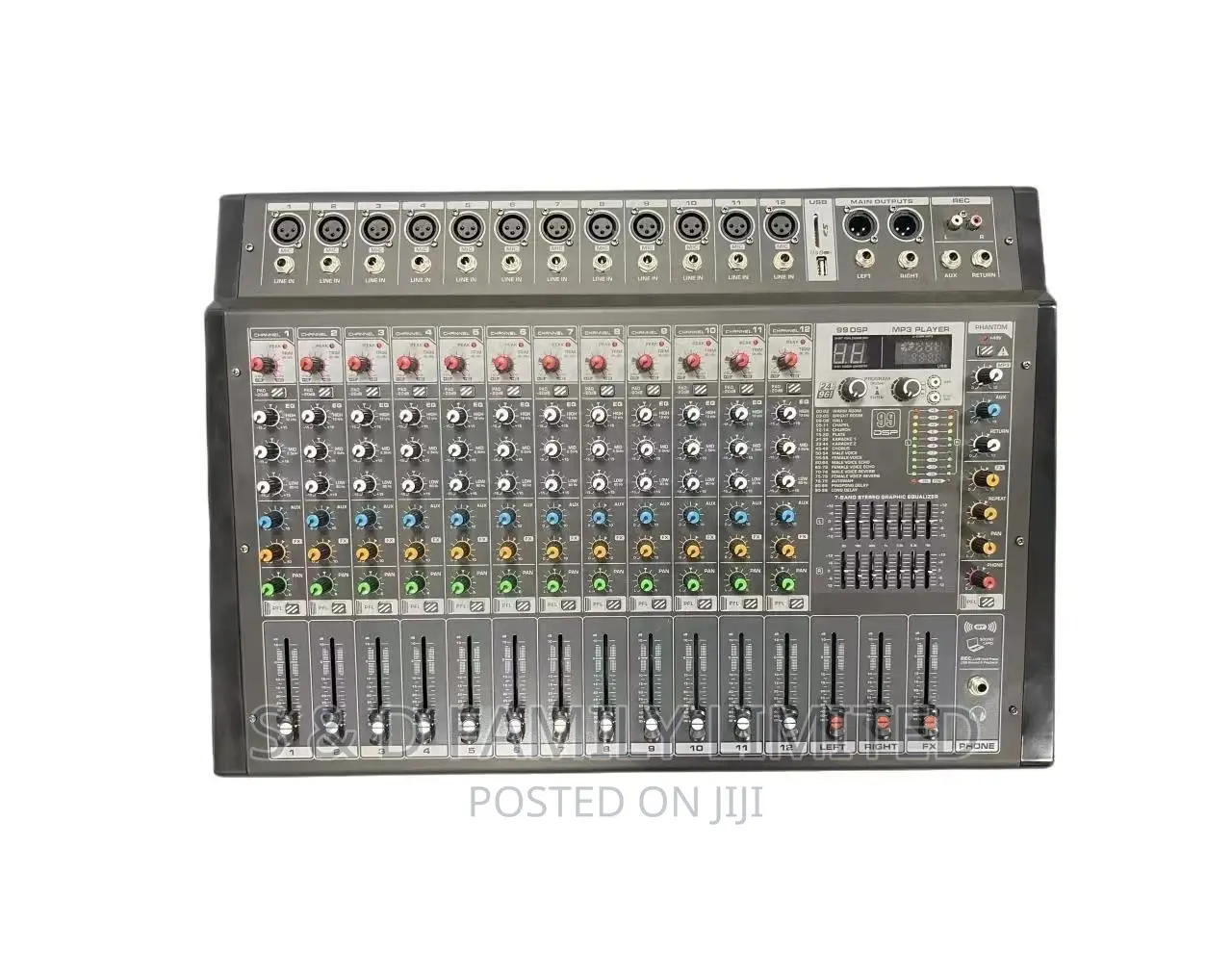 Professional Mixer 16 Channels Powered Mixer