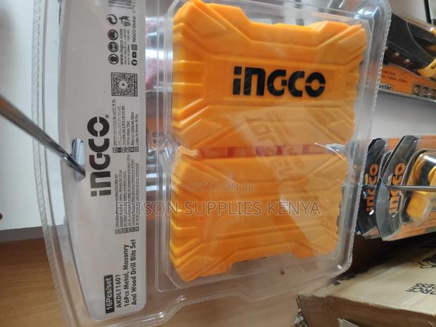 Ingco Drill Bits 16pc Metal,Masonry,Wood Drill Bits Akdl1160 - thumbnail 7