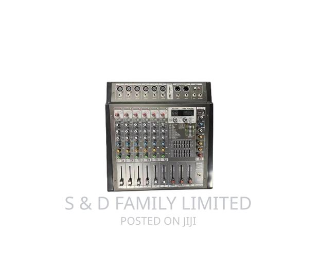 6 Channels Professional Powered Mixer