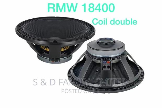 RMW 18400 Double Coil Bass Speaker - main view