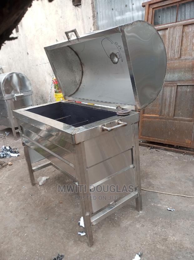 Stainless Steel Nyama Choma Grill Jiko