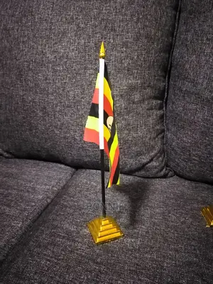 Uganda Flag + DRC Congo Flag Democratic Republic of Congo