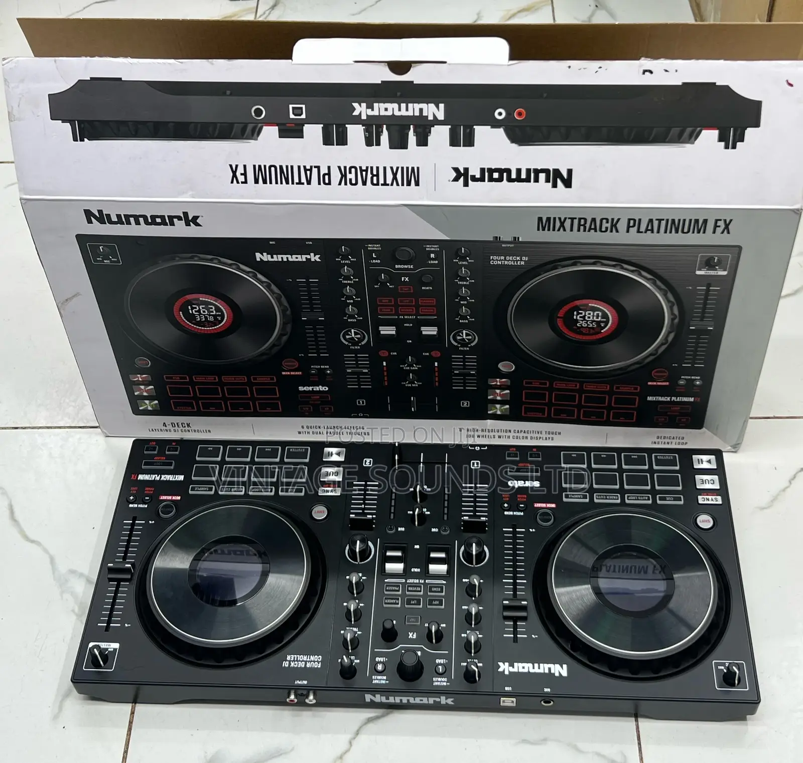 Numark Mixtrack Platinum Fx Serato Dj