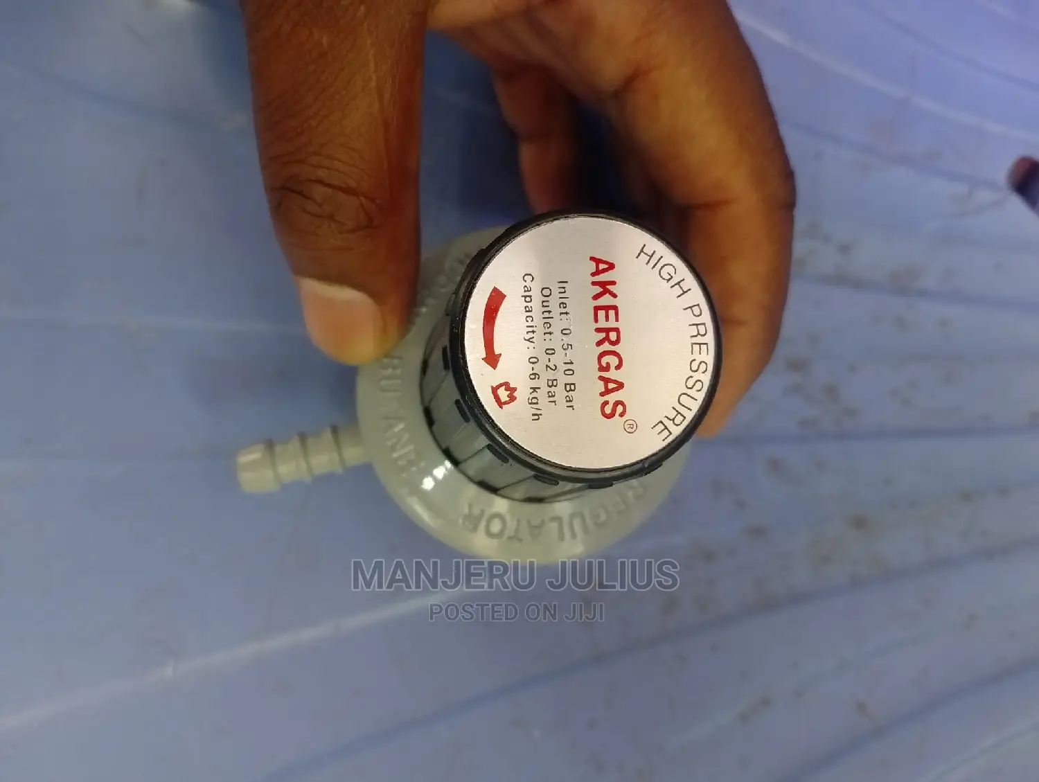High Pressure Gas Regulator