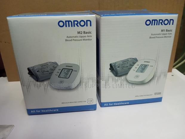 Omron1and M2 Blood Pressure Monitors