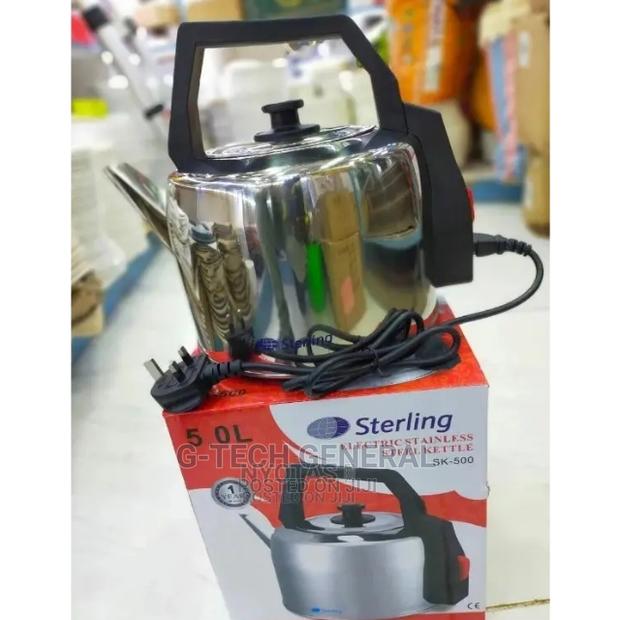 Sterling Stainless Steel Corded Kettle 5l