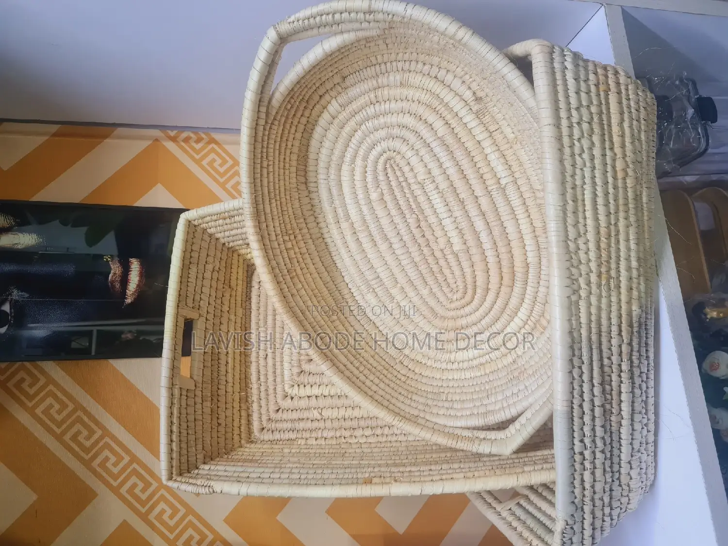 Rattan Basket Organizers