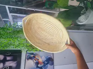 Oval Rattan Organizer Storage Basket
