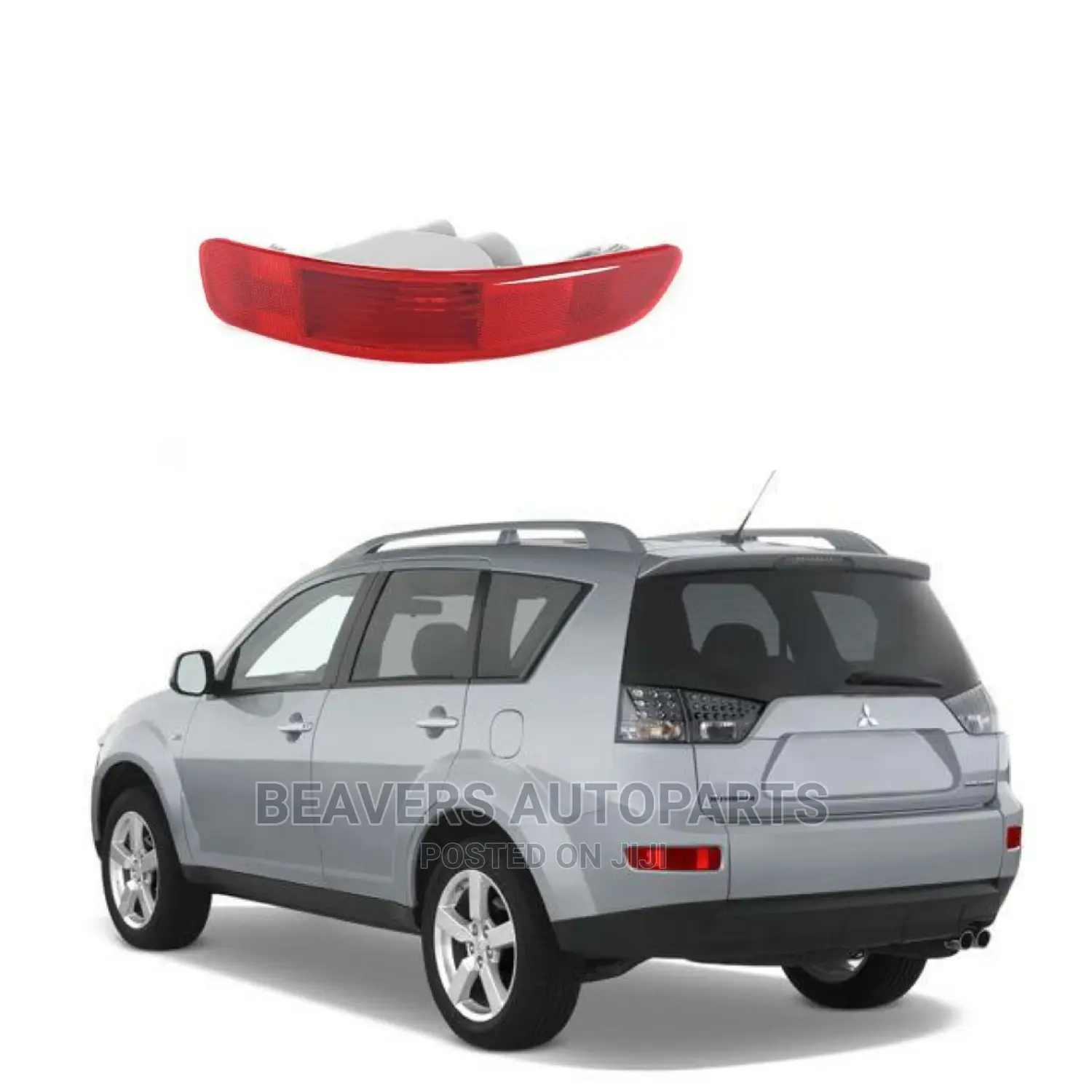 Mitsubishi Outlander Rear Bumper Reflector