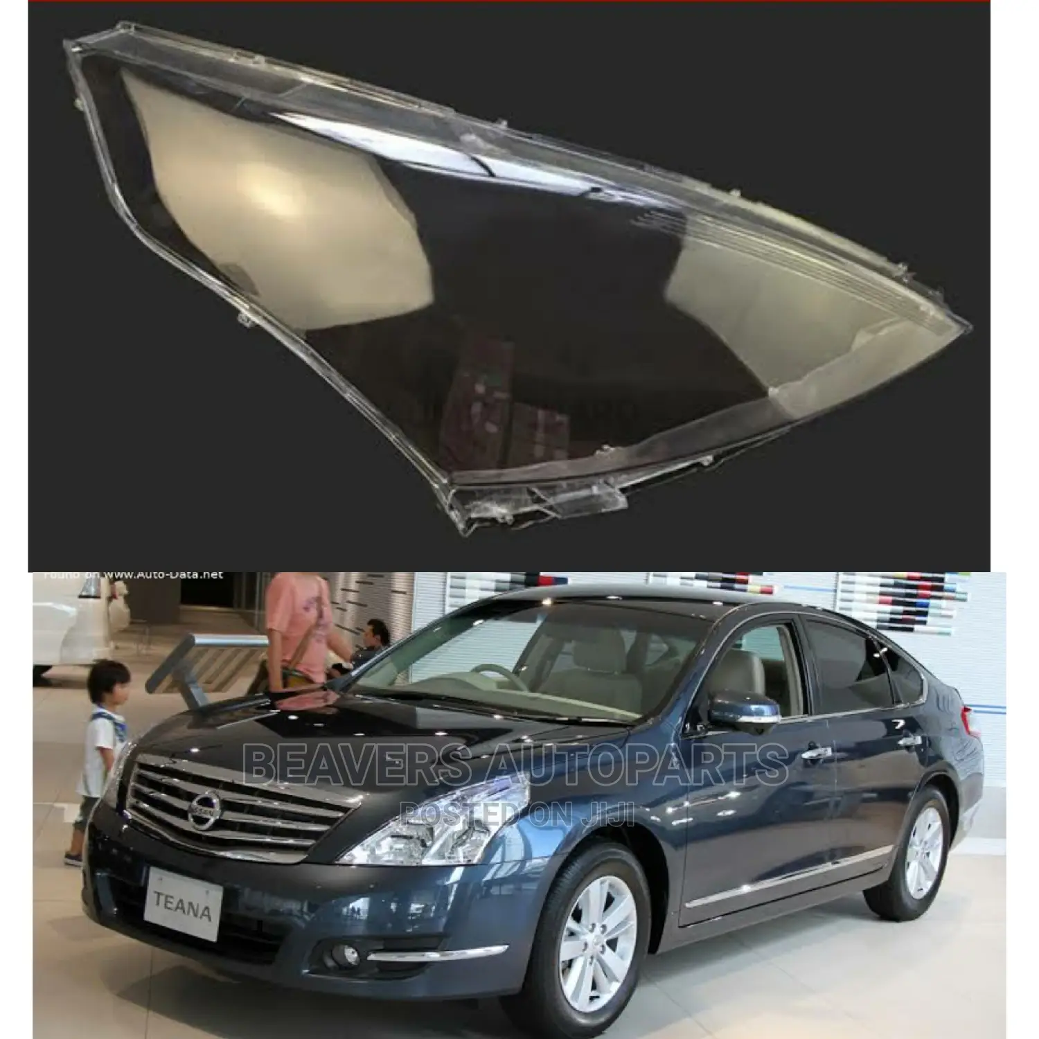 Nissan Teana J32 Headlight Lens Cover
