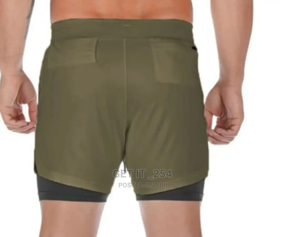 Men Gym Shorts/Hiking Shorts With Hidden Pockets