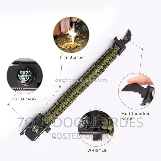 Survival Paracoid Tactical Bracelet