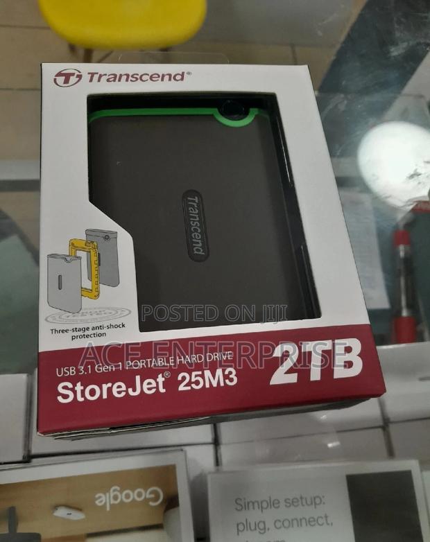 2 Tb Transcend External Harddisk - main view