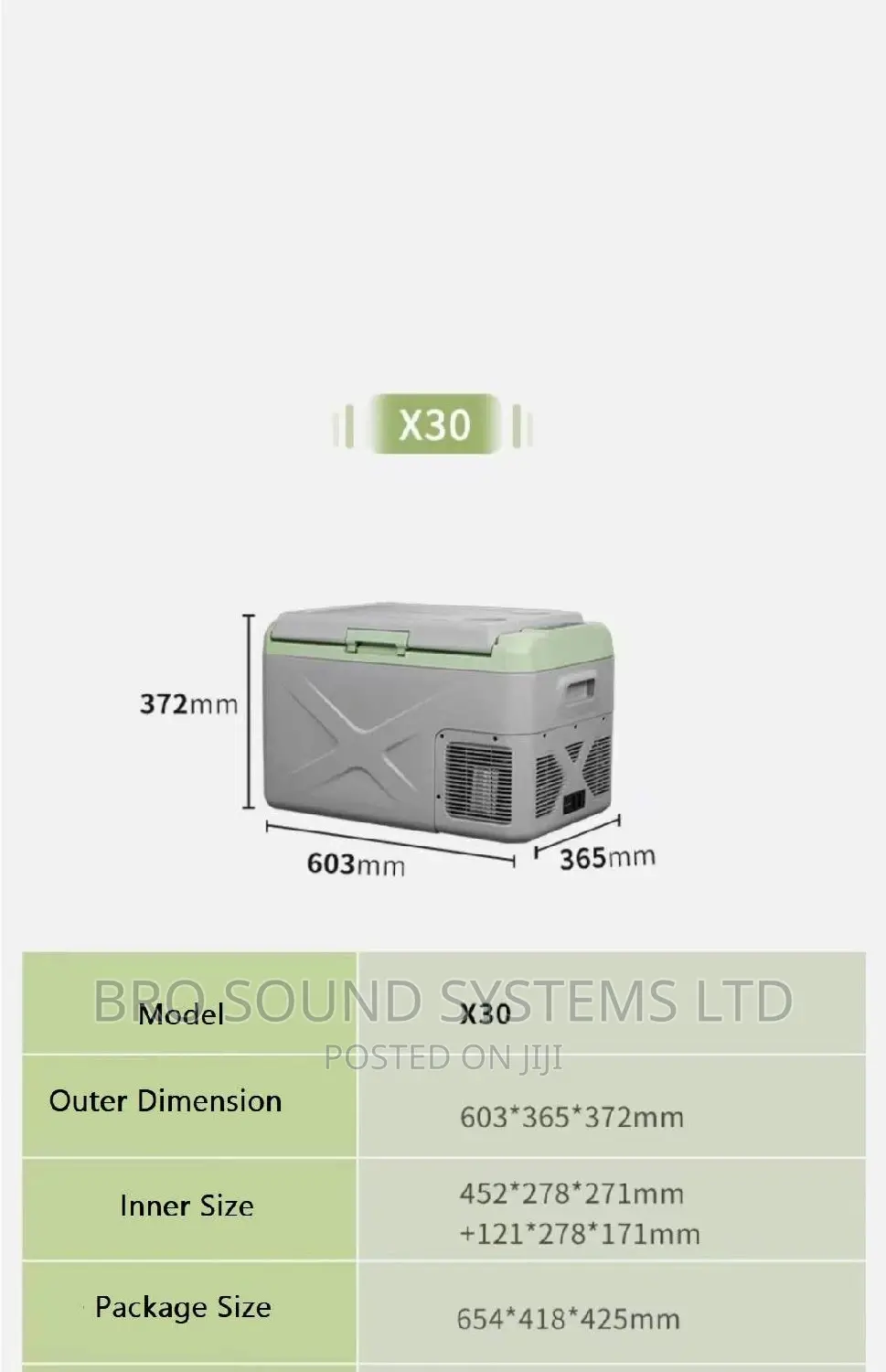 Car Original Refrigerator 40ltrs Ac/Dc 12/24 Volts DC Power