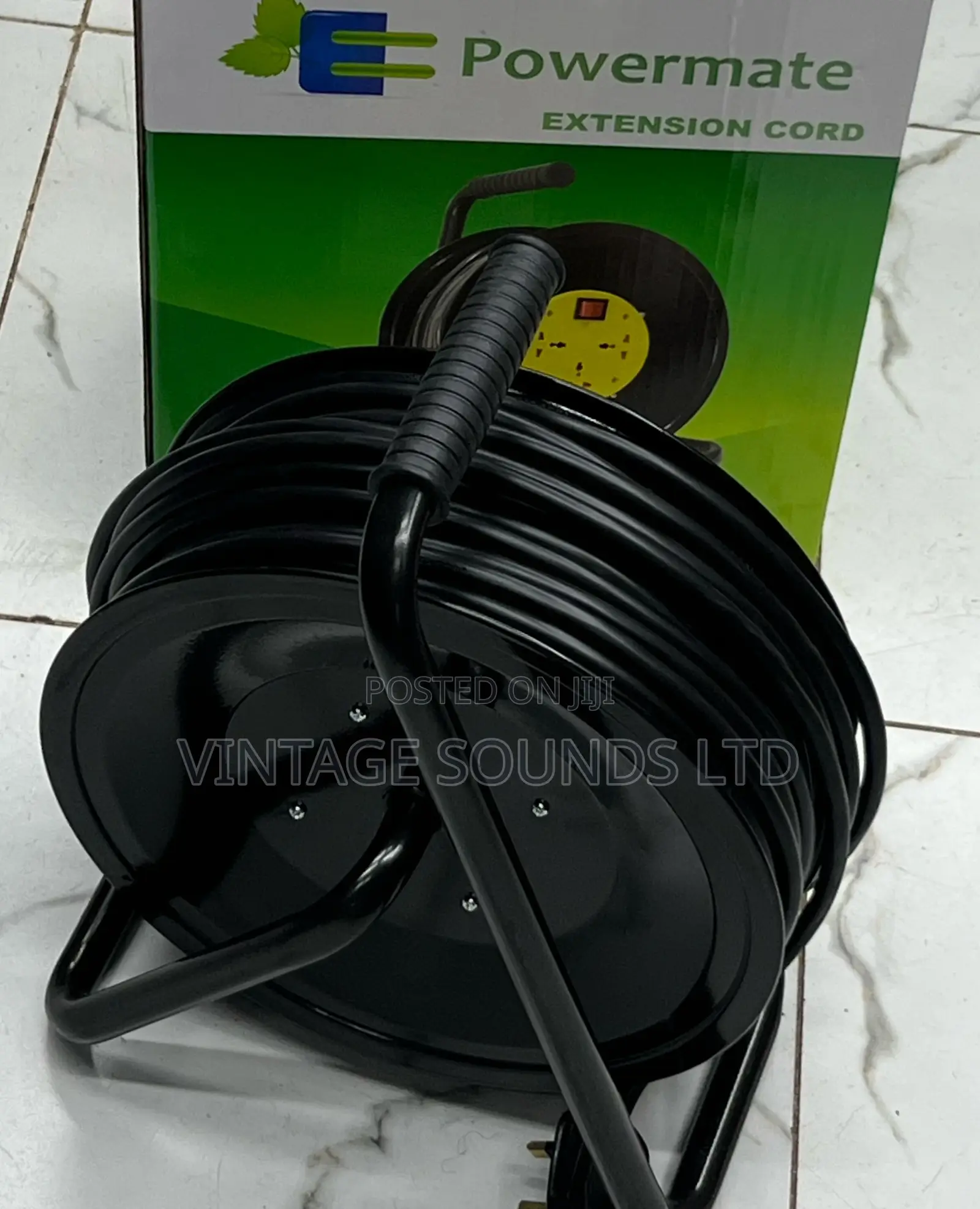 50 Meters Extension Cable/Power Extension Cord Reel/1.5mm