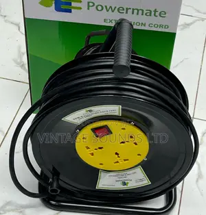 50 Meters Extension Cable/Power Extension Cord Reel/1.5mm