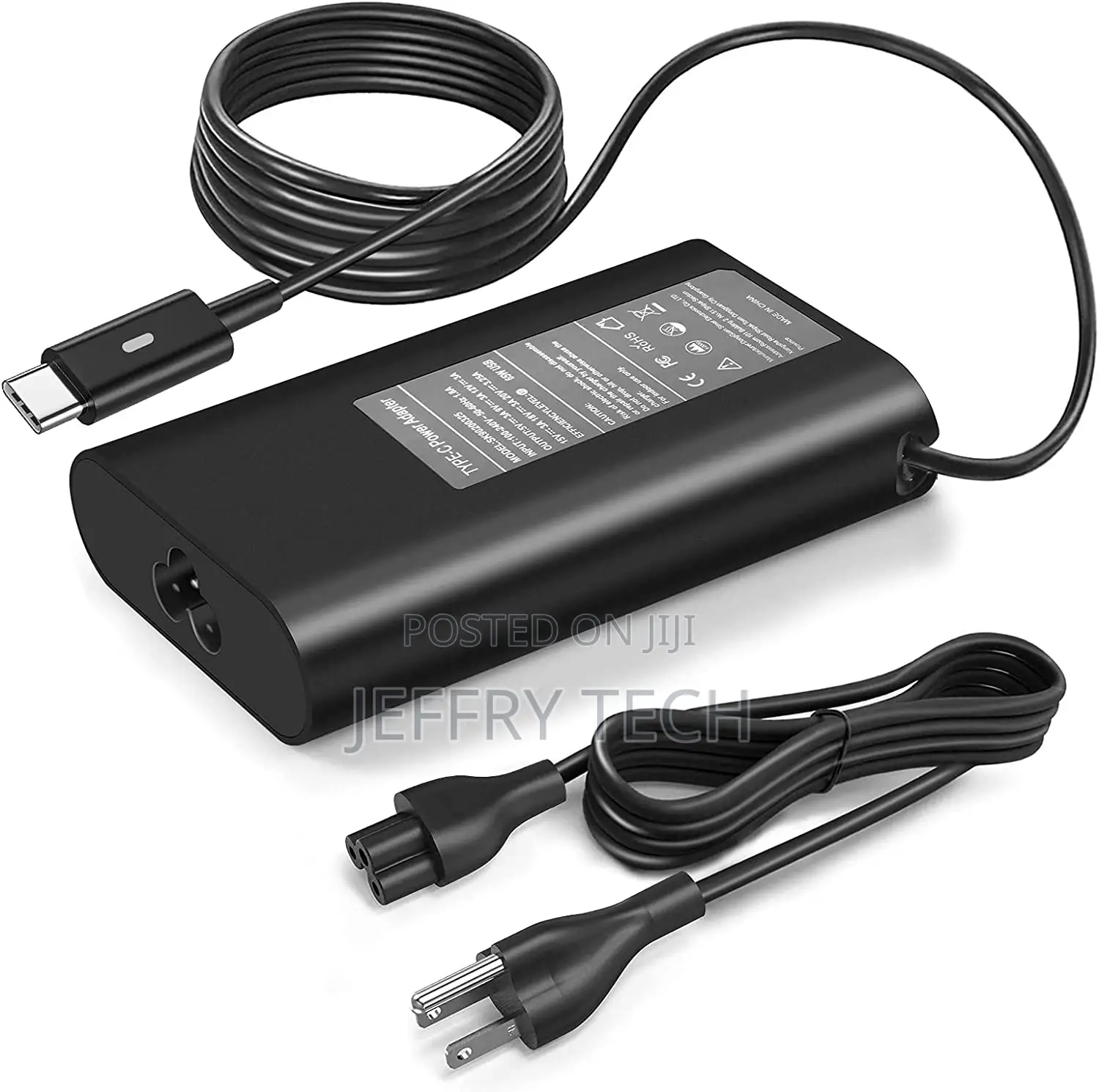 65W USB-C Laptop Charger Replace for Dell Latitude 5420 5520