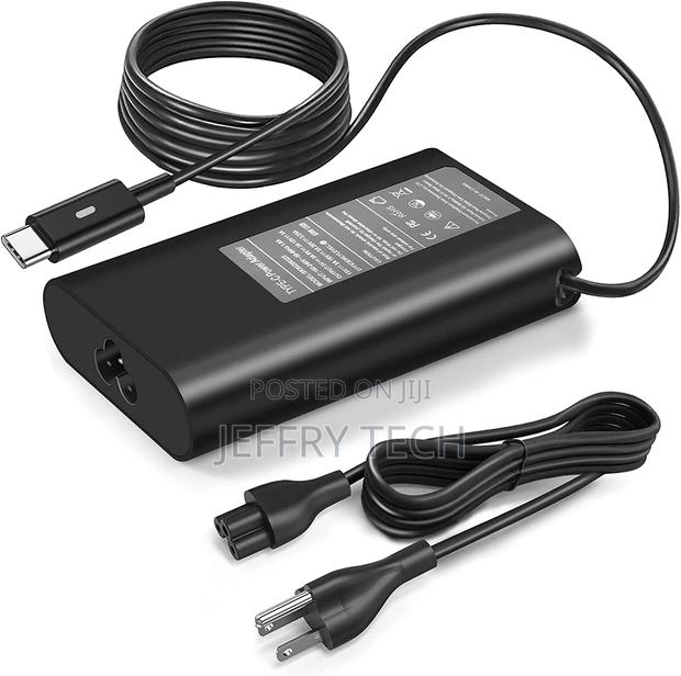 65W USB-C Laptop Charger Replace for Dell Latitude 5420 5520 - main view