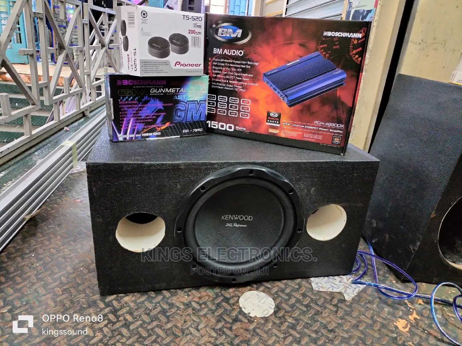 Full HQR Car Sound System.