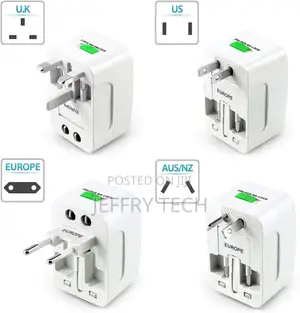 Universal Power Adapter Converter, All in One International