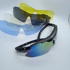 Trendy Sport Glasses With Interchangeable Lens
