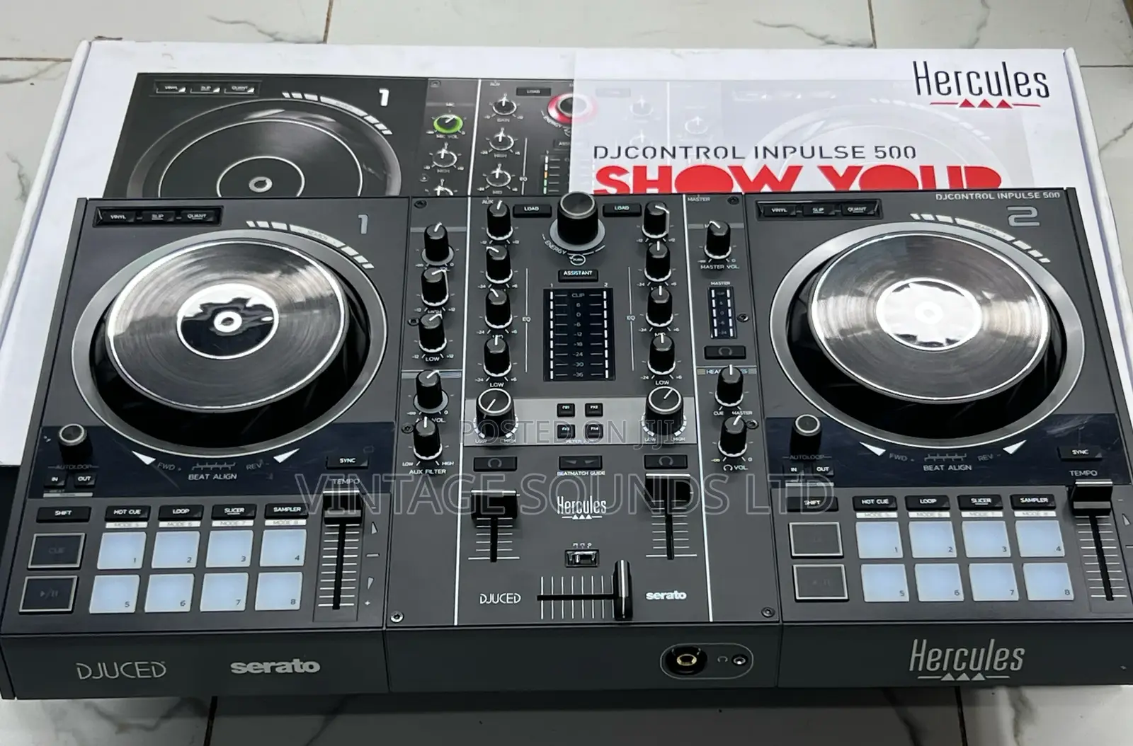 Hercules Dj Control Inpulse 500 2-Deck Usb Dj Controller