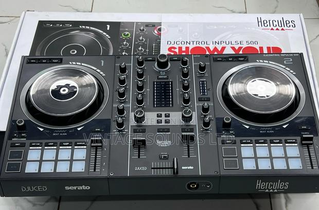 Hercules Dj Control Inpulse 500 2-Deck Usb Dj Controller - thumbnail 2