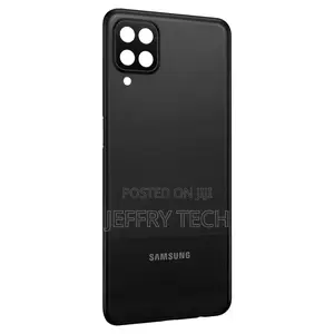 Battery Cover for Samsung Galaxy A12 Original Back Panel Bla