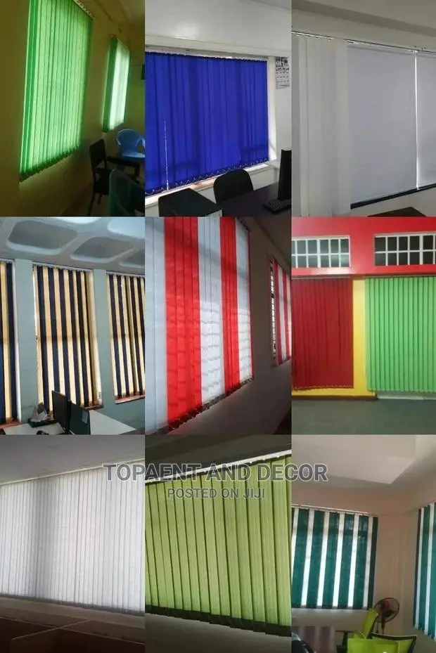 Vertical Office Blinds Available