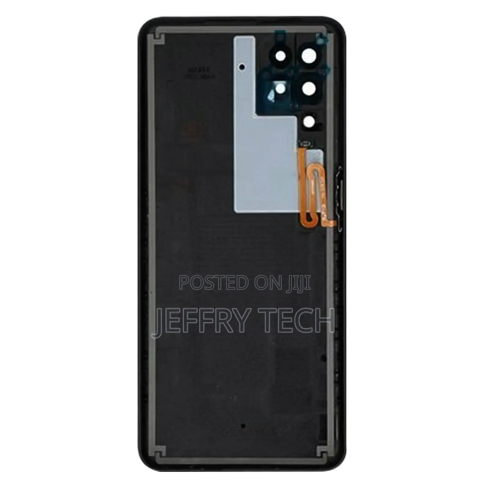 Battery Cover for Samsung Galaxy A12 Original Back Panel Bla