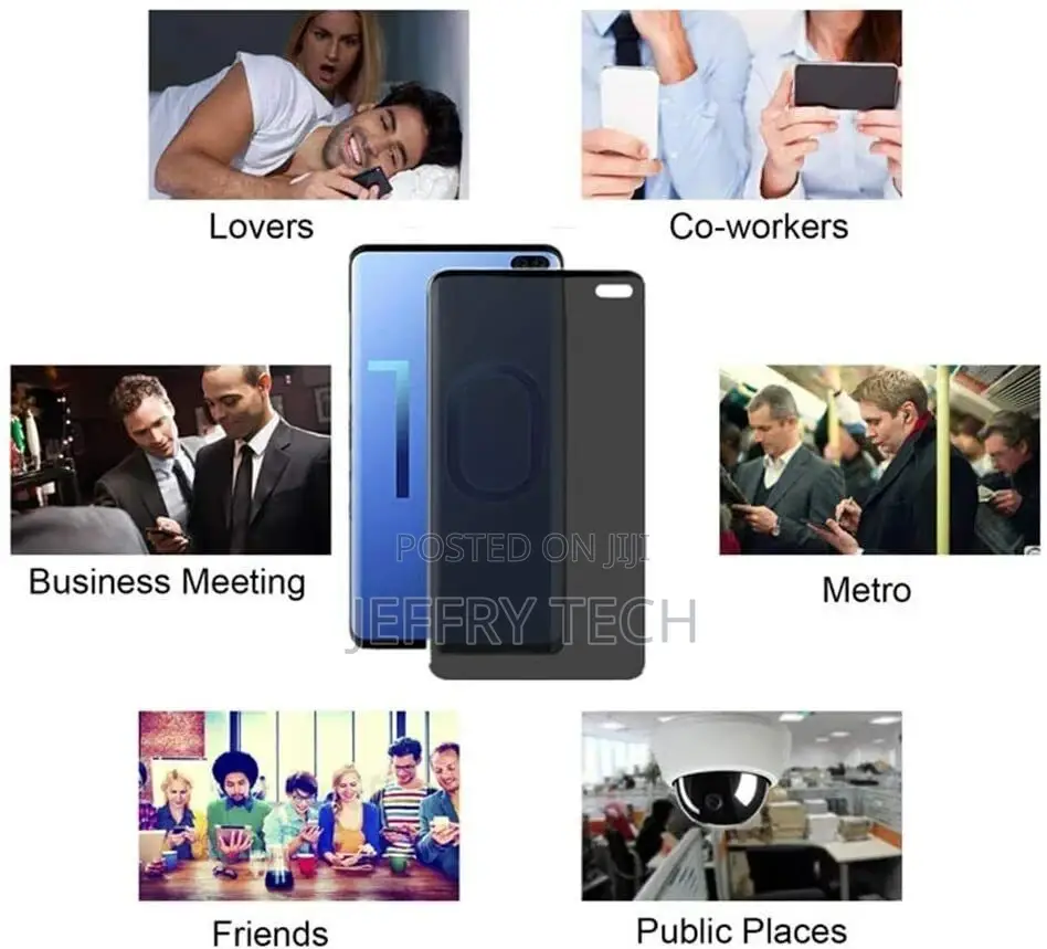 Privacy Tempered Glass Screen Samsung Galaxy S10 PLUS